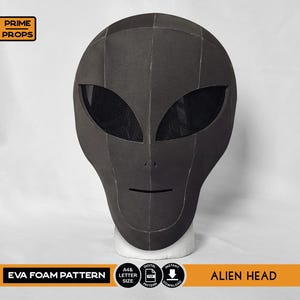 Alien head pattern for EVA foam