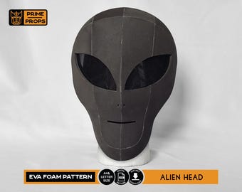Alien head pattern for EVA foam