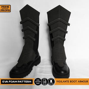 Vigilante Boot armour foam patterns