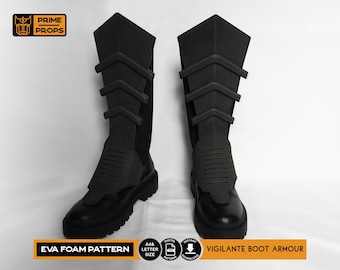 Vigilante Boot armour foam patterns