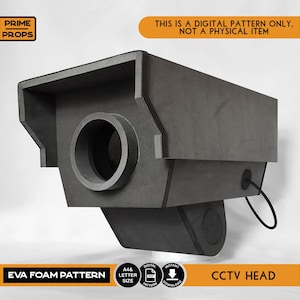 Patrón de espuma para cabezal de CCTV