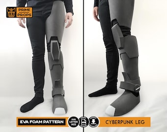 Wzory pianki na nogi Cyberpunk