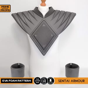 Sentai Shoulder armour foam patterns