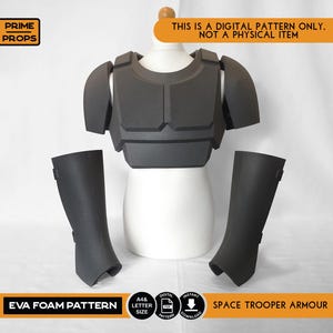 Space Trooper armour foam patterns