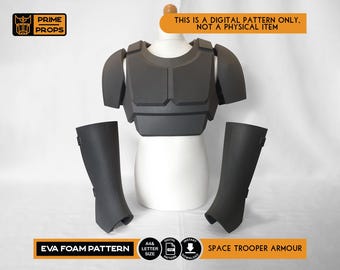Space Trooper armour foam patterns