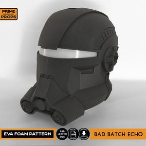 Het schuimpatroon van de Bad Batch Echo-helm