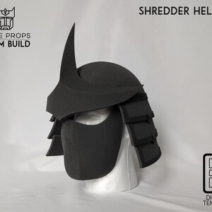 Shredder Helmet Foam Patterns - Etsy