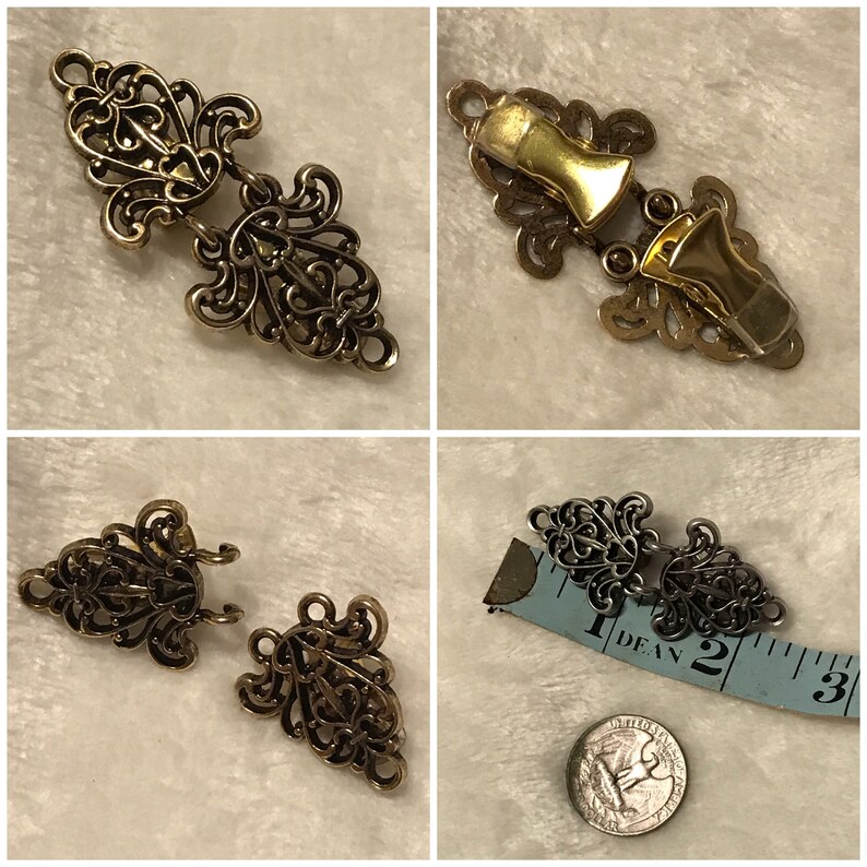 Sweater Clips Sweater Guard Cardigan Clasp Shawl or Cape Etsy