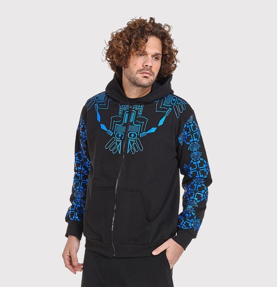 aztec hoodie mens