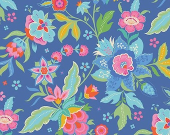 Lily Ashbury Kipling Gardens in Blueberry (C17880-BLUEBERRY) Riley Blake Fabric