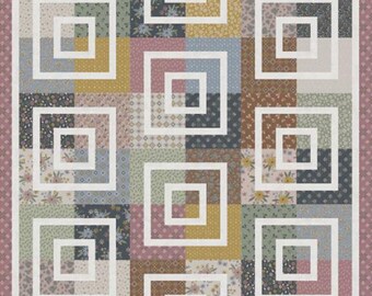 Square Root ~ A Pieced Quilt Pattern by Gigi's Thimble (#702) ~ Jelly Roll Friendly