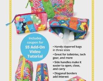 Ditty Bags 2.0 ~ byAnnie Pouch Pattern (PBA188-2)