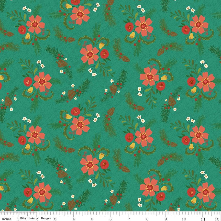 In From the Cold Fabric by Heather Peterson for Riley Blake Designs ...