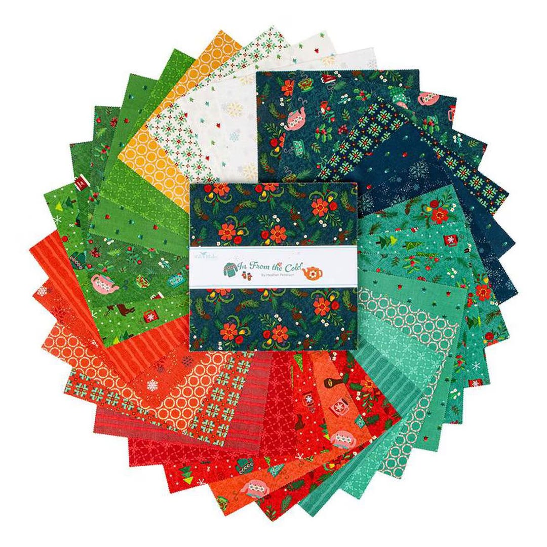 In From the Cold Fabric by Heather Peterson for Riley Blake Designs ...