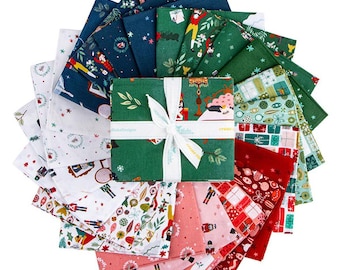 Jennifer Long Nutcracker Traditions Fat Quarter Bundle ~ Riley Blake Designs 100% Cotton Fabric (FQ-17670-22)