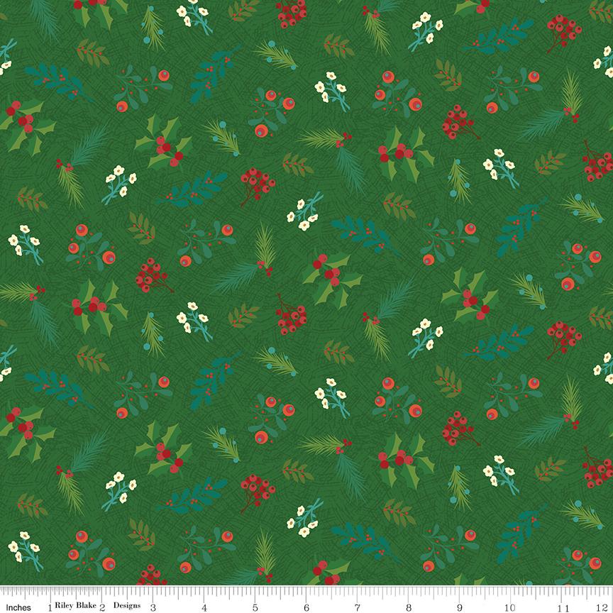 In From the Cold Fabric by Heather Peterson for Riley Blake Designs ...