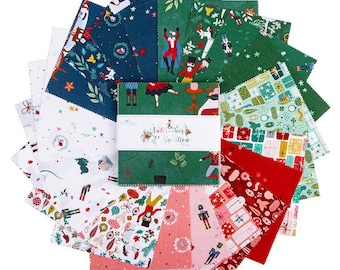 Jennifer Long Nutcracker Traditions Charm Pack ~ Riley Blake Designs 100% Cotton Fabric (5-17670-42)