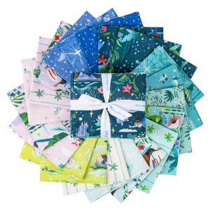 Jill Howarth Forever Neverland Fat Quarter Bundle of 21 ~ Riley Blake Designs 100% Cotton Fabric ~ Peter Pan (FQ-15900-21)