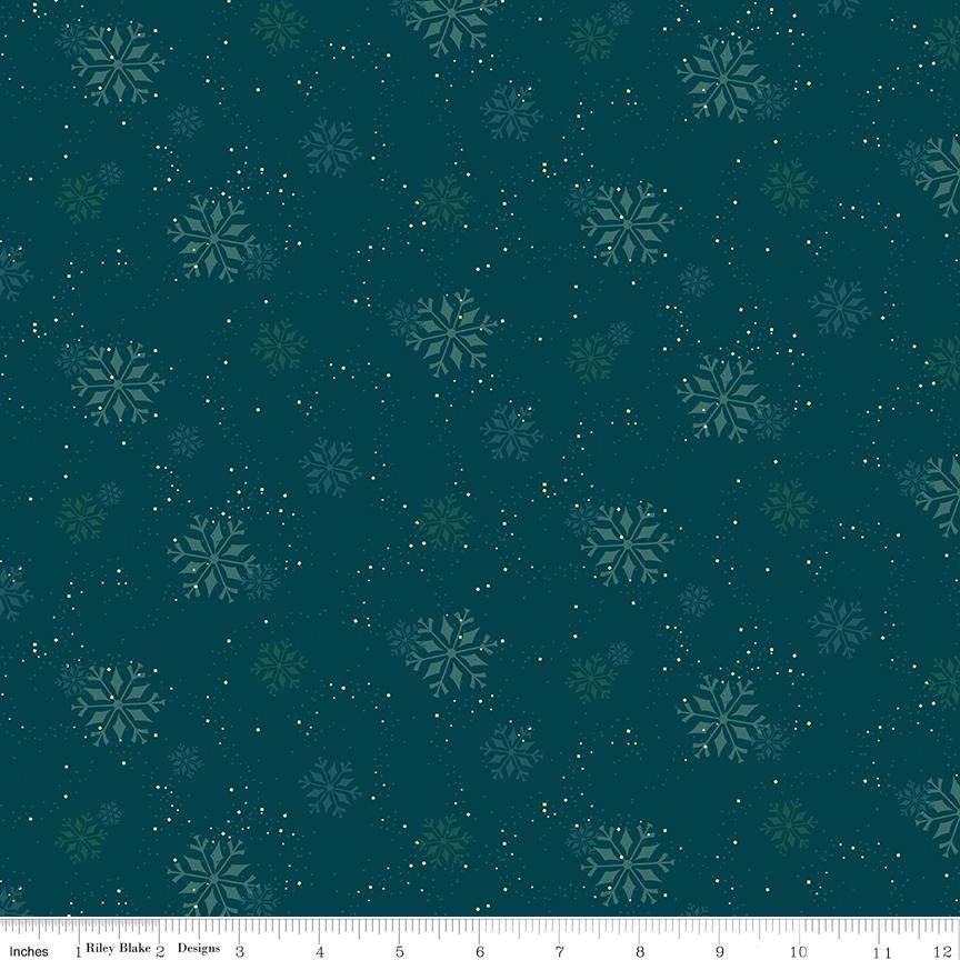 In From the Cold Fabric by Heather Peterson for Riley Blake Designs ...