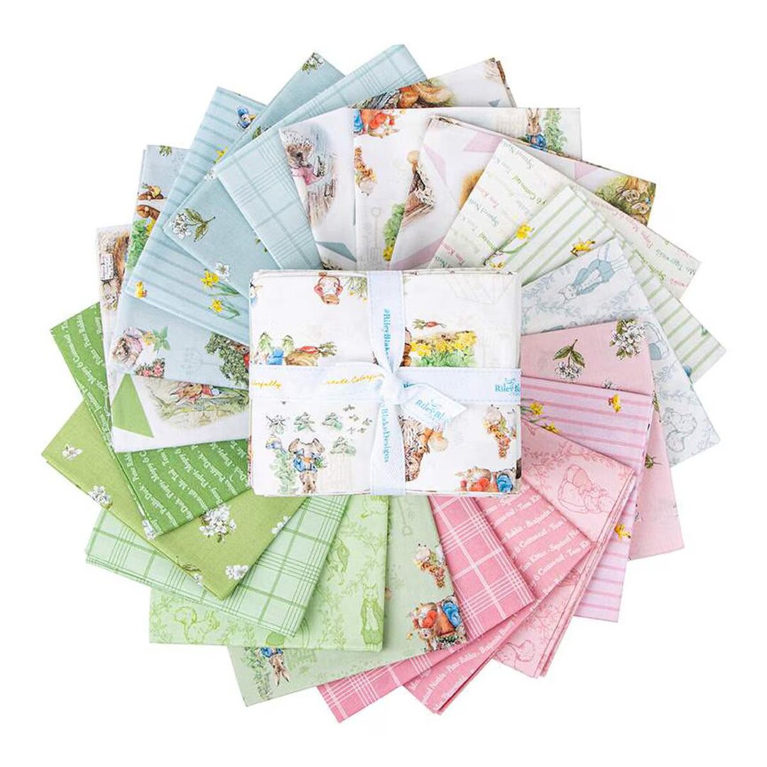 Peter Rabbit & Friends Fat Quarter Bundle of 21 ~ Riley Blake Designs ...