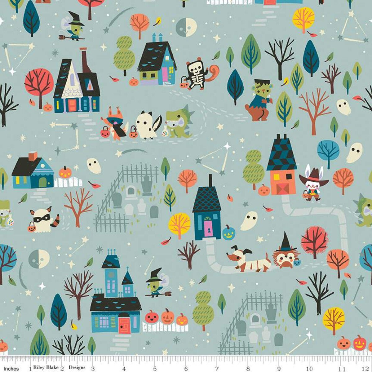 Jill Howarth Tiny Treaters by Riley Blake Designs ~ Pre-cut Fat Quarter ...
