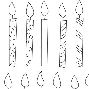40 Candle Svg Bundle Candle Dxf Candle Png Candle Eps Etsy Norway