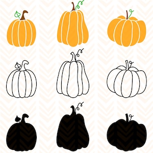 Pumpkin Patch SVG Cut Files: Autumn Bundle (Digital Download)