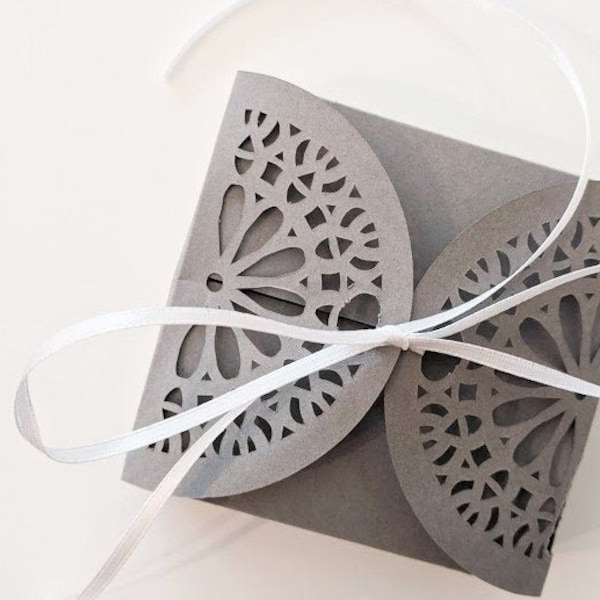 Jewelry Box SVG - 3D SVG - Intricate Mandala Cutout - Decorative Gift Box Template - SVG Bracelet Box