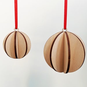 3D Round Ornaments Digital Download for Laser Cutting