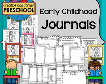 Diarios de la primera infancia {Recurso de actividades educativas para preescolar y jardín de infancia}