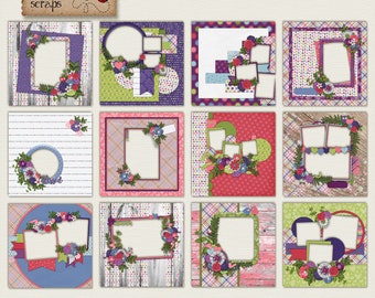 Our Stories - February {High Quality Digital Scrapbooking Quick Pages} **INSTANT DOWNLOAD