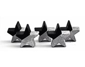Concrete Stars - 5 pack