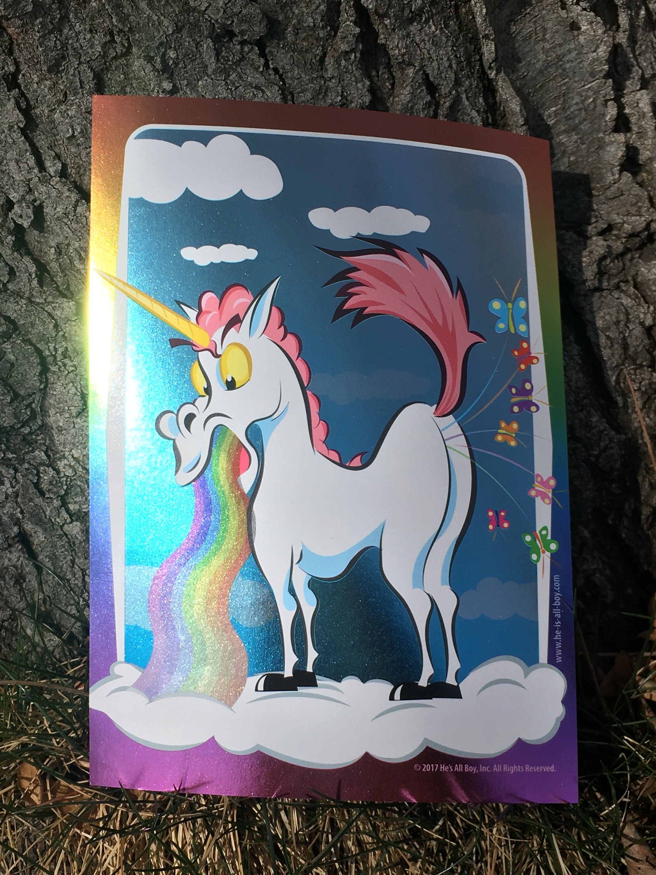Unicorns Pooping Rainbows And Butterflies