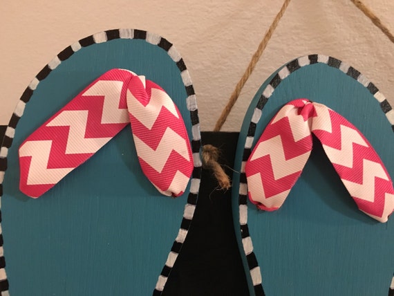 Cartel baño de piscina chanclas decoración de verano - Etsy España