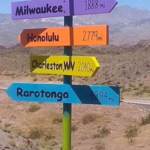 Direction signs, directional signs, wood direction arrows, destination signs, beach direction signs, beach signs, beach decor, beach wedding image 7