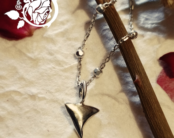 Thorn sterling silver 925 pendant handmade