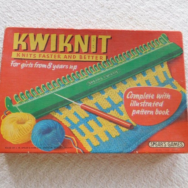 Vintage Kwiknit Knitting Loom by Spears