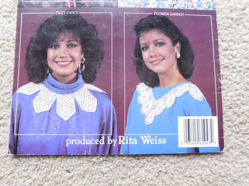 Crochet Pattern Crocheted Collars by Mary Thomas American School of Needlework