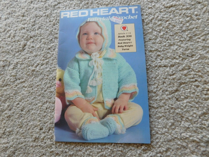 Red Heart Fairytale Crochet Pattern Book Etsy