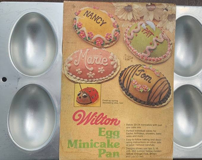Wilton Aluminum Mini Egg Mold/chocolate Egg Molds/egg Etsy