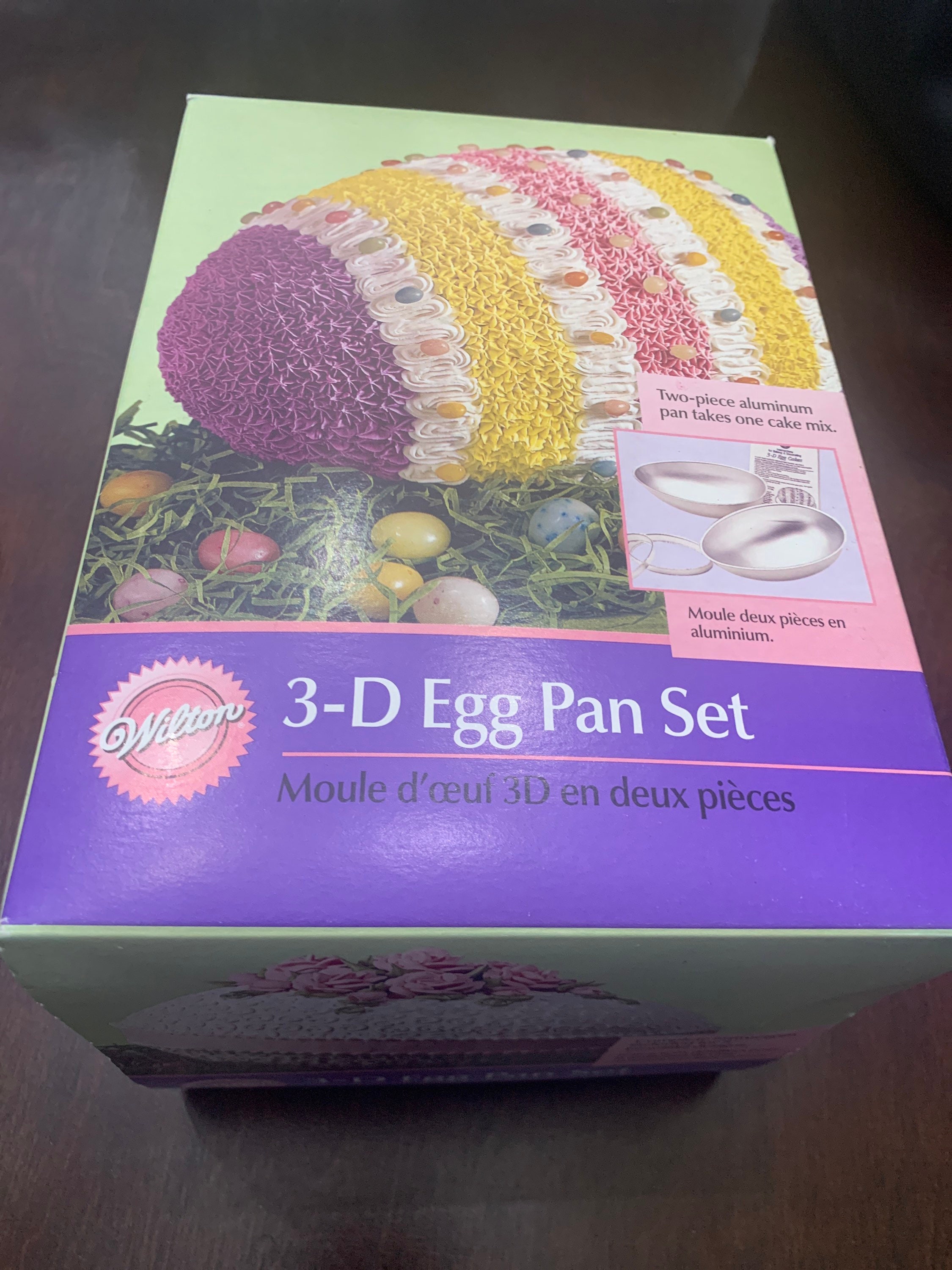 Egg shaped cake pan 2025