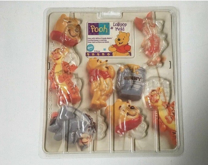 Winnie the Pooh/lollipop Mold/winnie the Pooh Chocolate Mold/winnie the