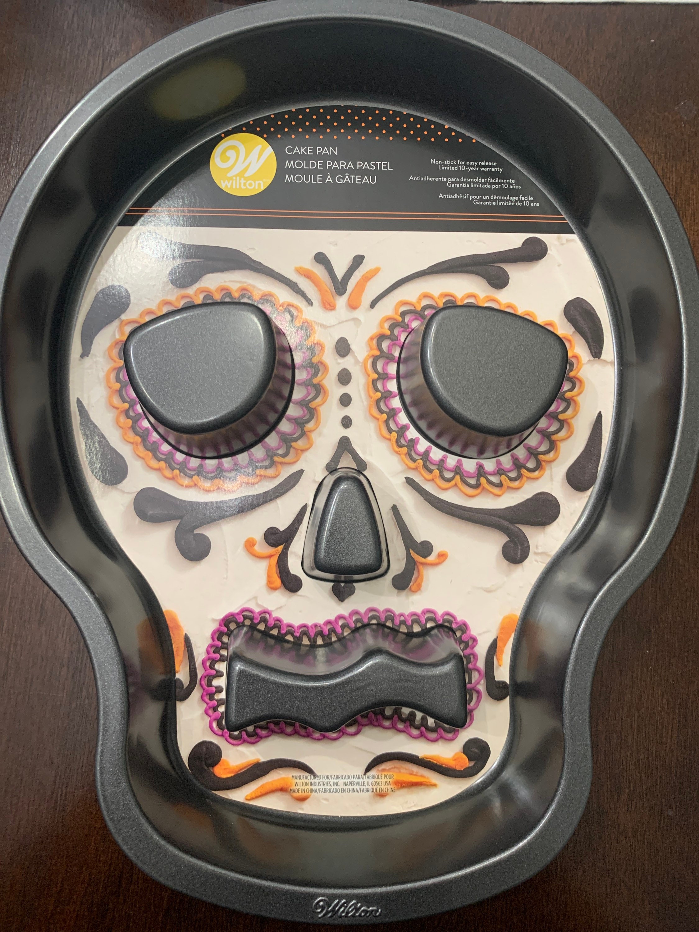 Skull Wilton Cake Pan/day of the Dead Cake Pan/halloween Skull