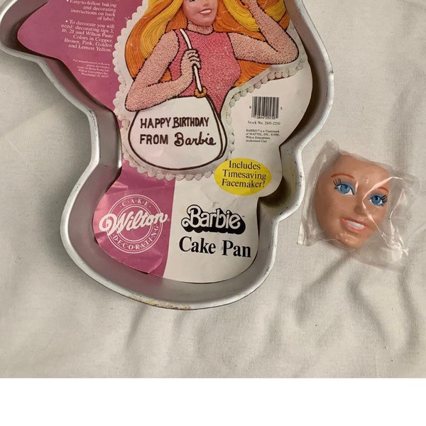 Wilton Barbie Cake Pan Etsy