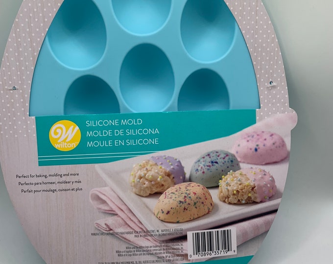 Silicone Egg Mold/wilton Silicone Egg Mold/easter Candy Mold/egg Molds