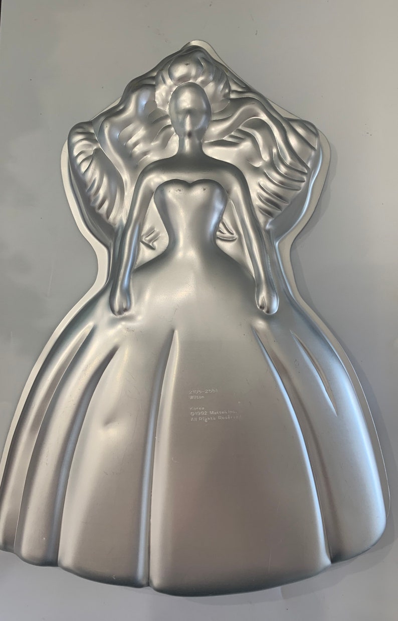 Wilton Barbie Cake Pan Vintage Wilton Cake Pan Barbie Doll Etsy