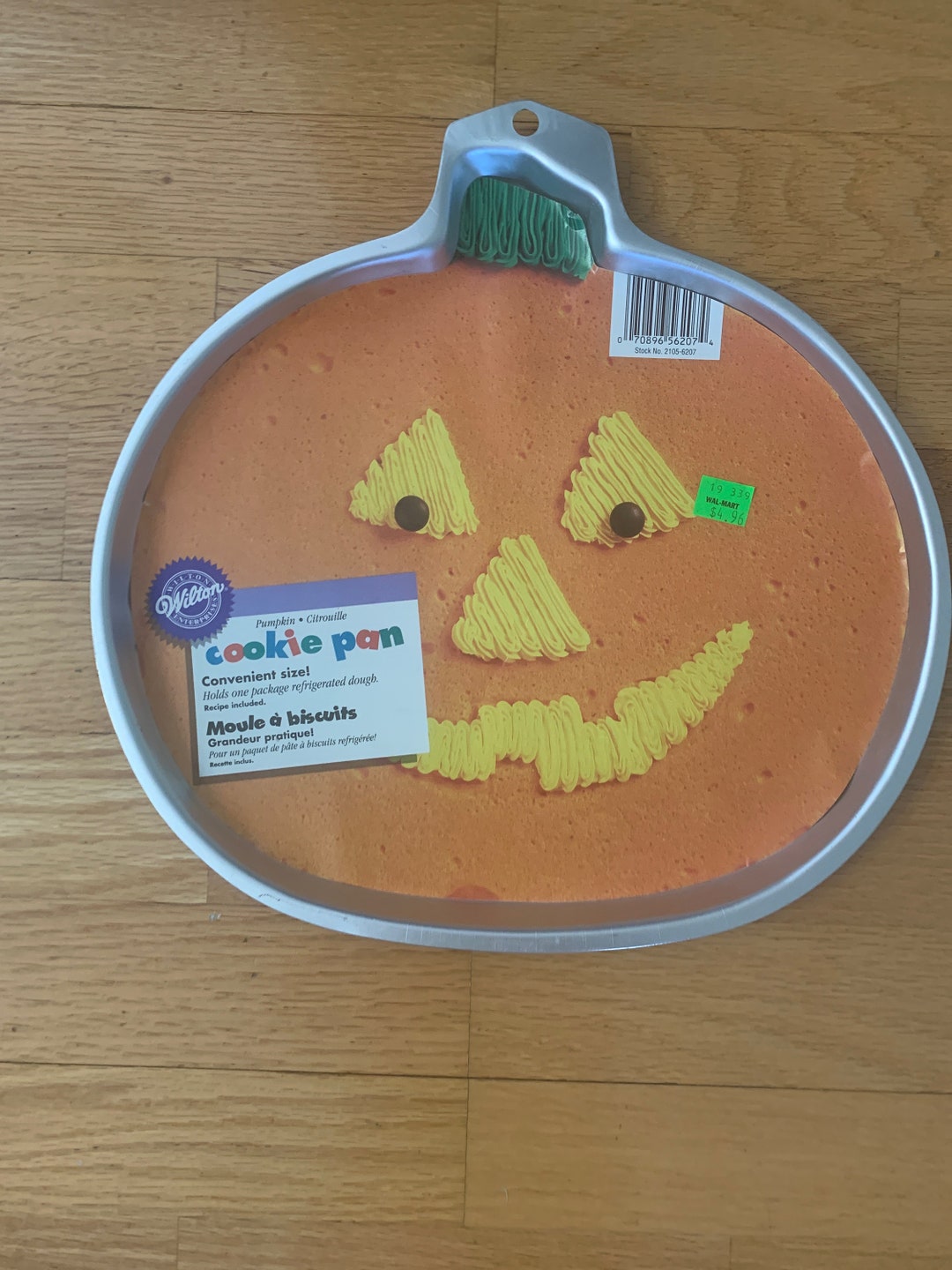 Giant Pumpkin Cookie Cake Pan Wilton Pumpkin Cookie Pan Etsy