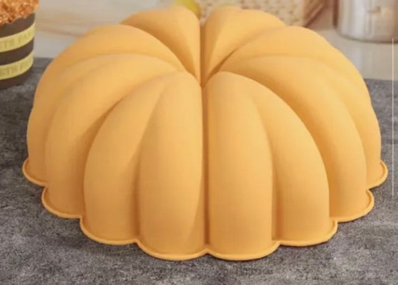 Pumpkin 9 Inch Silicone Cake Mold, Bundt Cake Pan,fall Baking 