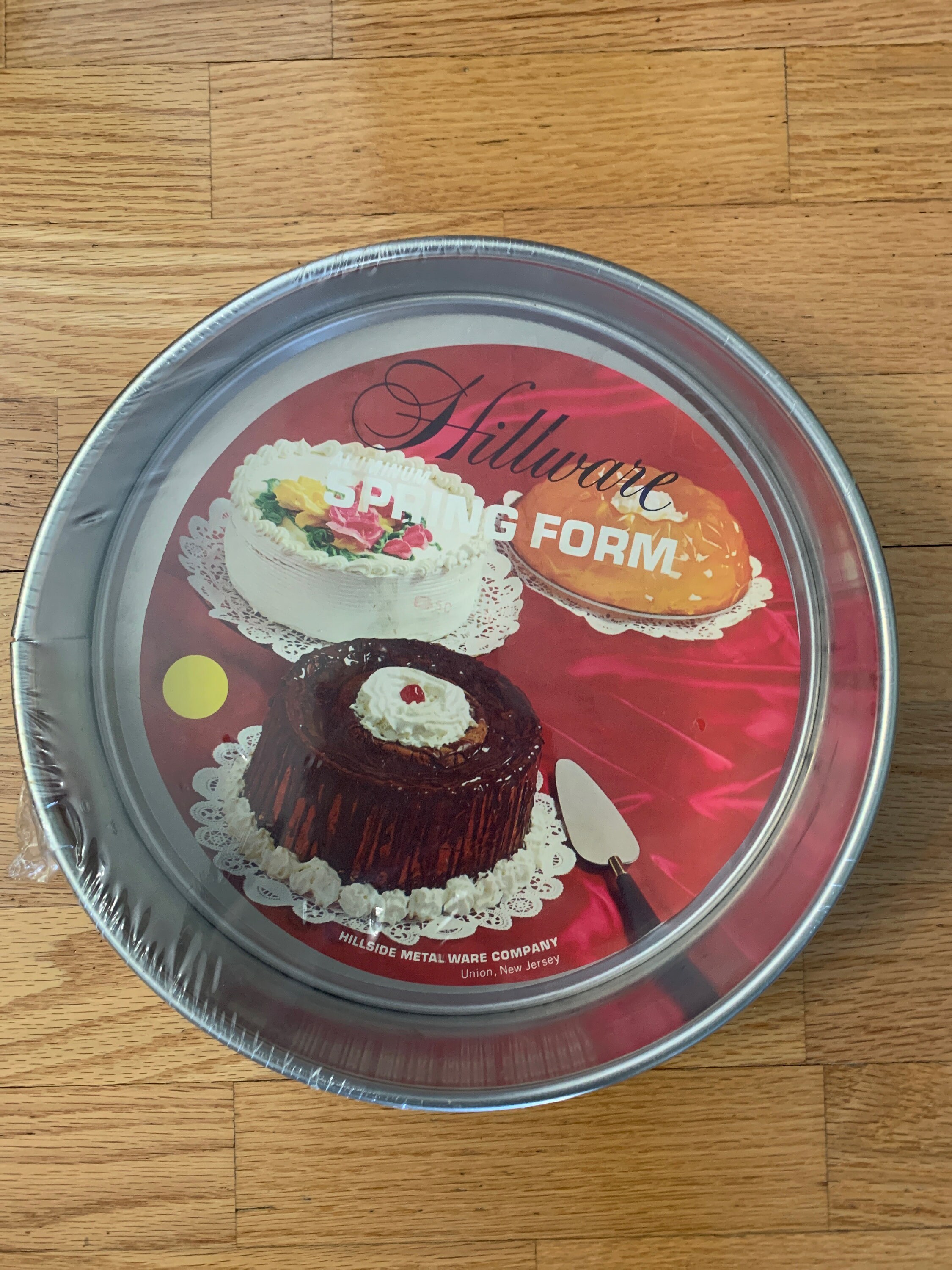 HAPPIELS Non-Toxic Nonstick 8-Inch Round Springform Cake Pan | Cheesecake Leak Proof Non Stick Cake Baking Pans