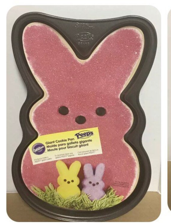 Peeps Bunny/wilton Peeps Brand Cookie Pan. Peeps Cookie /jumbo Etsy